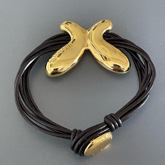 UNO de 50 Bracelet • Butterfly effect • Gold plated • Size M - Picture 7 of 14